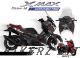 Decal Sticker Kit - Y-TECH for Yamaha XMAX300 Version 2