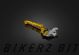 Folding Adjustable Brake Lever (curved surface) - Light Gold