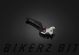 Folding Adjustable Brake Lever (flat surface) - Black