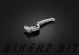 Folding Adjustable Clutch Lever (flat surface) - Silver