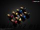 Handle Bar Caps (used with Standard Handle Bar) matt colour-Y0238
