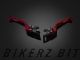Premium Folding Adjustable Front-Rear Brake Lever 01 - Red