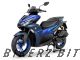 Aerox (2022) Deep Purplish Blue Metallic (0564, DPBMC) Plastic Set