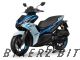 Aerox (2023) Bluish Gray Cocktail (1862, BNC2) Sticker Set