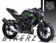 Complete  3M™ Kawasaki Z250SL Decal Sticker Kit - TT Signature (Green)