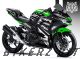 Complete 3M™ Decal Sticker Kit - ZX-4R (Black) for Kawasaki Ninja 400