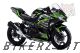 Complete 3M™ Decal Sticker Kit - ZX4R MONSTER (Green) for Kawasaki Ninja 400