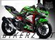 Complete 3M™ Decal Sticker Kit - ZX4R TT (Green) for Kawasaki Ninja 400