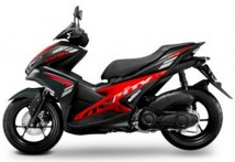Yamaha Aerox Black/Red Decal & Emblem Set