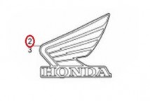 Honda MSX125SF Mark,R Wing 80MM.