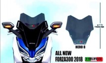 Honda Forza 250/300 (2018-2020) Hero 8 Windshield