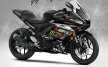 Complete 3M™ Decal Sticker Kit - AKRA for Yamaha YZF R3