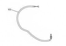 CABLE, CLUTCH B7D-F6335-00