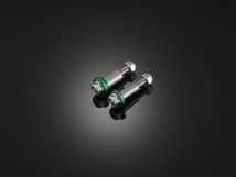 Stainless Bolts For Brake & Clutch Lever (2 Pieces)-Green