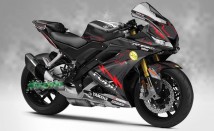 Complete 3M™ Decal Sticker Kit - FIAMM (Gray) for Yamaha YZF R15 (2017)
