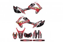 Honda CRF250L and M Decal Set - FOX Red