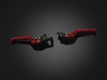 Adjustable Front Brake-Clutch Lever (H) - Red