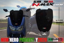 NMAX 155 (2020) Hero Windshield - Hero 3