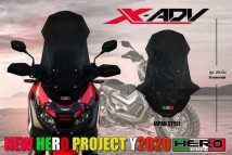 X-ADV 750 (2020) Hero Windshield Japan Style