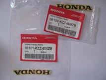 Honda Sticker Black - 86101-KZZ-900ZB