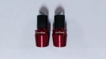 Honda MSX/MSX125SF Bar End plugs (use with Bikers Handle Bar)-Red