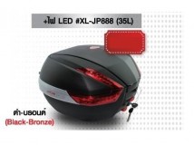 Thai Rider Top Box (+LED) JP888 (35L) - Black/Bronze