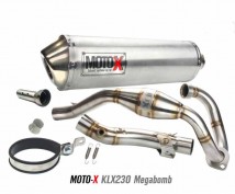 Kawasaki KLX230 Full System Exhaust with Muffler V1