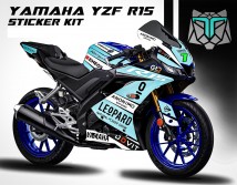 Complete 3M™ Decal Sticker Kit - Leopard for Yamaha YZF R15 (2017)