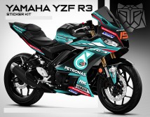 Complete 3M™ Decal Sticker Kit -  PETRO for Yamaha YZF R3