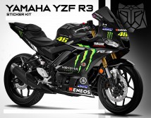 Complete 3M™ Decal Sticker Kit -  RACING THAI 46 for Yamaha YZF R3