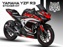 Complete 3M™ Decal Sticker Kit - Shark for Yamaha YZF R3