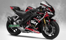 Complete 3M™ Decal Sticker Kit - SKY (Red) for Yamaha YZF R15 (2017)