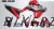 Complete 3M™ Honda CRF300L Decal Sticker Kit - ACERBIS (Gray/Red)