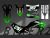 Complete 3M™ Decal Sticker Kit - 357 DUNLOP (Green) for Kawasaki KLX230