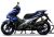 Yamaha Aerox Blue Decal & Emblem Set