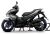 Yamaha Aerox Gray/Blue Plastic Set