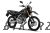 Honda CRF250L 2019 Black (NH1) Plastic Set