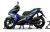 Yamaha Aerox (2019) Gray/Blue Plastic Set