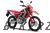 Honda CRF250L 2019 Red (R292R) Decal Set