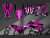 Complete 3M™ Honda CRF300L Decal - 999 Pro Circuit (Pink) (Euro and USA Headlight Cowl available)