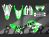 Complete 3M™ Honda CRF300L Decal - SKULL (White/Green) (Euro and USA Headlight Cowl available)