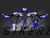 Complete 3M™ Honda CRF300L Decal - 300 GoPro (Blue) (Euro and USA Headlight Cowl available)