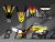 Complete 3M™ Honda CRF300L Decal - Twin Air (Yellow) (Euro and USA Headlight Cowl available)