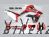 Complete 3M™ Honda CRF300L Decal - BIG JUST1 (Red) (Euro and USA Headlight Cowl available)