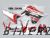 Complete 3M™ Honda CRF300L Decal - TECH (Red) (Euro and USA Headlight Cowl available)