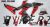 Complete 3M™ Honda CRF300LR Rally Decal Sticker Kit - ACERBIS Red