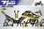 Decal Sticker Kit - TOURATECH (Yellow) for Yamaha T700