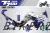 Decal Sticker Kit - 26 (Blue) for Yamaha T700