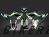 Complete 3M™ Honda CRF300L Decal - 300 KYB (Green) (Euro and USA Headlight Cowl available)