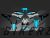 Complete 3M™ Honda CRF300L Decal - 100% (Light Blue) (Euro and USA Headlight Cowl available)